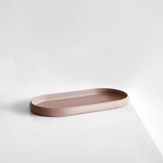 The Capsule Silicone Plate / Dinner Tray (Nutmeg)